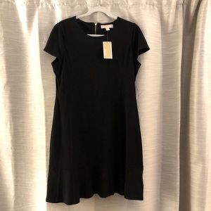 Michael Kors flounce seam A-line dress